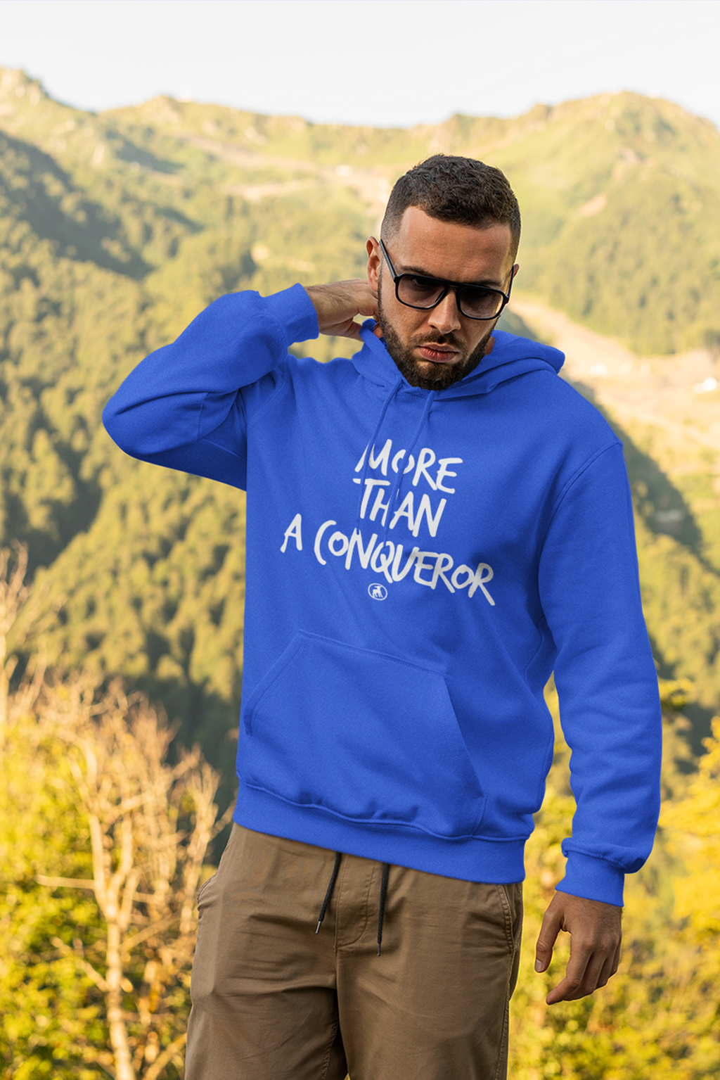 "More Than A Conqueror" Hoodie
