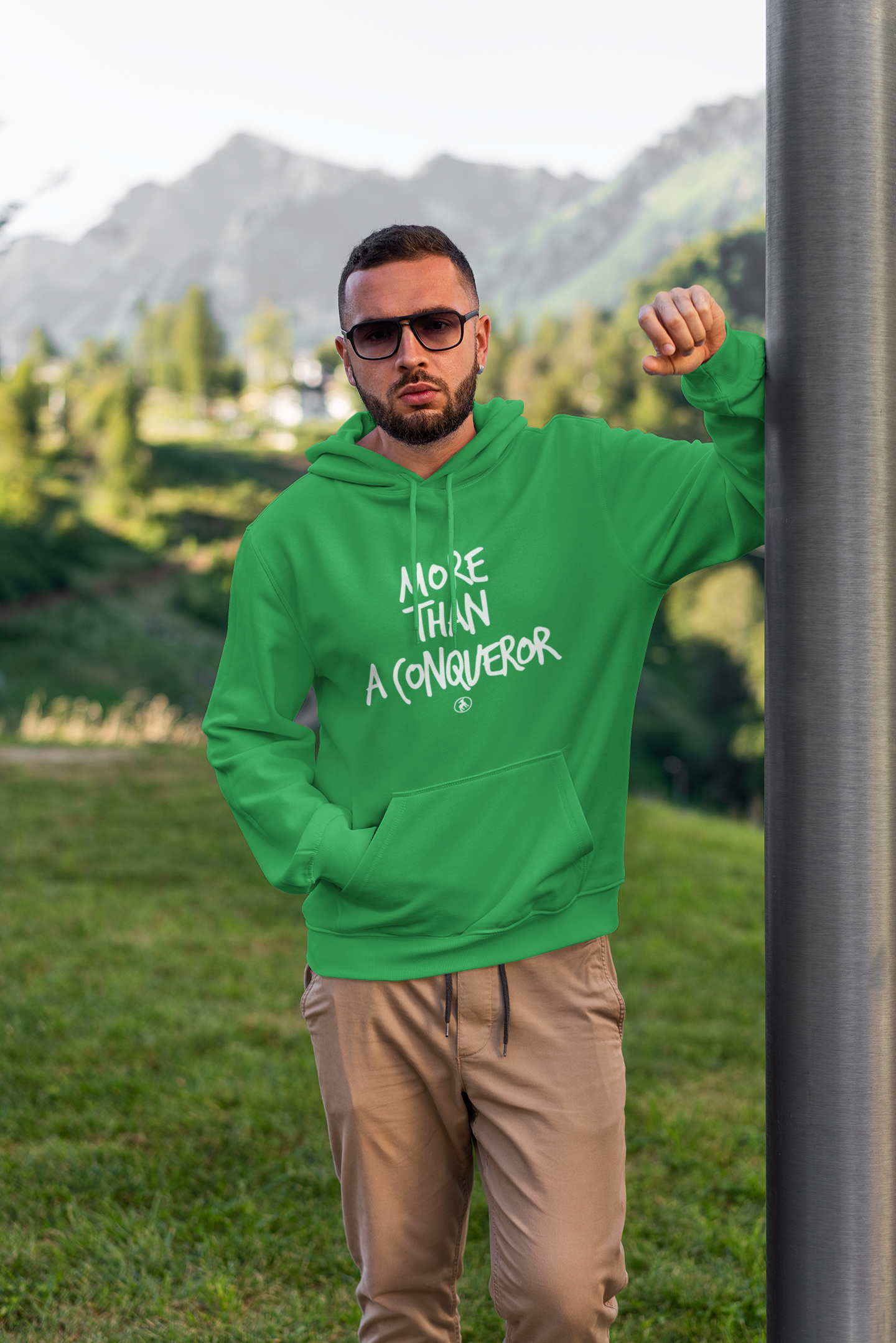 "More Than A Conqueror" Hoodie