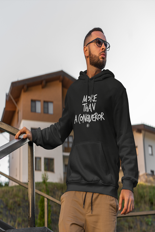 "More Than A Conqueror" Hoodie