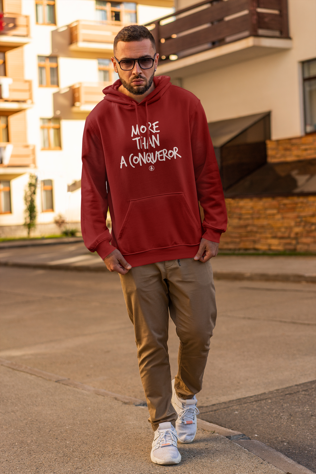 "More Than A Conqueror" Hoodie
